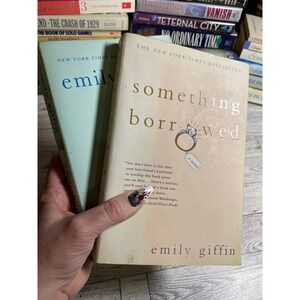Something Borrowed Something Blue Emily Giffin 2004 2005 Paperback Book Bundle 2